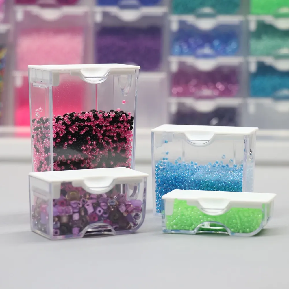 Aufbewahrungsbox Diamantmalerei 30 bis 150 Stück Behälter transparent