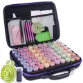 Aufbewahrungsbox Diamantmalerei 30 bis 240 Fächer mit Zubehör – Farbe 60 Bag Green Tool