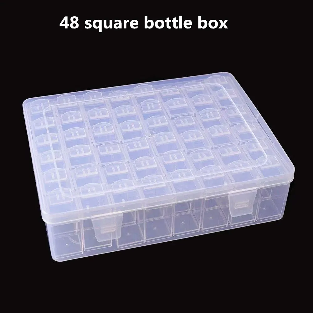 Aufbewahrungsbox Diamantmalerei 32 bis 96 Fächer für Bastelzubehör