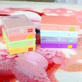 Aufbewahrungsbox Diamantmalerei 6 Stück 2-in-1 für Perlen und Zubehör – 3