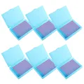Aufbewahrungsbox Diamantmalerei 6 Stück 2-in-1 für Perlen und Zubehör – Farbe Blue