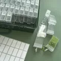 Aufbewahrungsbox Diamantmalerei 64 Fächer für Schmuck und Zubehör – 4