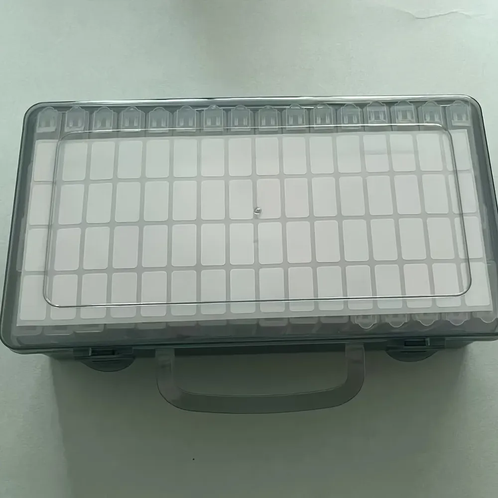 Aufbewahrungsbox Diamantmalerei 64 Fächer für Schmuck und Zubehör
