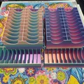Aufbewahrungsbox Diamantmalerei Bohrer 20 Gitter Regenbogenfarben – 4