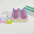 Aufbewahrungsbox Diamantmalerei Bohrer 20 Gitter Regenbogenfarben – 5