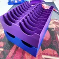 Aufbewahrungsbox Diamantmalerei Bohrer 5 bis 20 Gitter 3D – 3