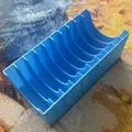 Aufbewahrungsbox Diamantmalerei Bohrer 5 bis 20 Gitter 3D – Farbe 3D026-10 (blue)