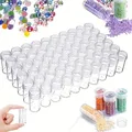 Aufbewahrungsflasche Diamantmalerei 30 Stück Mini-Behälter für Strass – 1