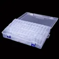 Aufbewahrungskoffer Diamantmalerei 14 bis 45 Fächer Kunststoff transparent – 3
