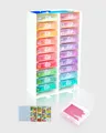 Aufbewahrungsset Diamantmalerei 3-in-1 mit 20 Fächern und Etiketten – 1