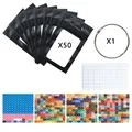 Aufbewahrungstasche Diamantmalerei mit Farbcodes und Nummern – Farbe Black