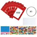 Aufbewahrungstasche Diamantmalerei mit Farbcodes und Nummern – Farbe Red