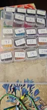 Kundenbewertungen – 28 Gitter Diamantmalerei Aufbewahrungsbox mit Trichter Zubehör