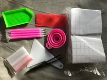 Kundenbewertungen – 28 Gitter Diamantmalerei Aufbewahrungsbox mit Trichter Zubehör
