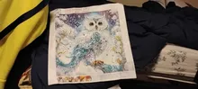Kundenbewertungen – 5D Diamantmalerei Eulen auf Ast mit Kristall und Acryldiamanten
