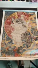 Kundenbewertungen – 5D Diamantmalerei Mondlicht Katzenflüstern Vollquadrat AB 45x60cm