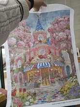 Kundenbewertungen – 5D Diamantmalerei Schloss Glücklich Vollquadrat AB 45x60cm