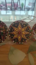 Kundenbewertungen – 6-teiliges 5D Diamantmalerei Set Weihnachtsornamente