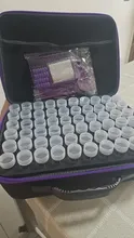 Kundenbewertungen – Aufbewahrungsbox Diamantmalerei 120 Fächer mit Zubehör und Tasche