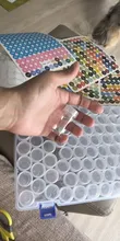 Kundenbewertungen – Aufbewahrungsbox Diamantmalerei 24 bis 80 Fächer für Perlen