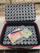 Kundenbewertungen – Aufbewahrungsbox Diamantmalerei 30 bis 120 Fächer mit Werkzeugen