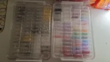 Kundenbewertungen – Aufbewahrungsbox Diamantmalerei 60 Fächer mit Schnappdeckeln und Tabletts