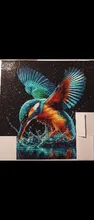 Kundenbewertungen – Diamantbild Bär auf Mond 20 bis 50 cm mit runden oder eckigen Steinen