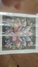 Kundenbewertungen – Diamantbild Blumen Spezialform 30x30cm