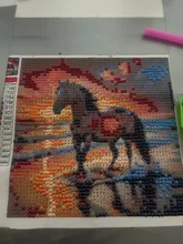 Kundenbewertungen – Diamantbild Chaoyang Pferd 20 bis 50 cm mit runden Steinen
