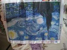 Kundenbewertungen – Diamantbild Sternenhimmel Van Gogh 30 x 40 cm mit runden Steinen