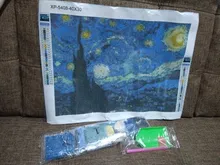 Kundenbewertungen – Diamantbild Sternennacht Landschaft Mosaik Kreuzstich Kunst Deko