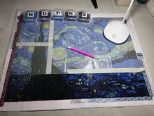 Kundenbewertungen – Diamantbild Sternennacht Landschaft Mosaik Kreuzstich Kunst Deko