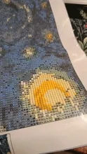 Kundenbewertungen – Diamantbild Sternennacht Landschaft Mosaik Kreuzstich Kunst Deko