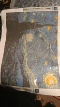 Kundenbewertungen – Diamantbild Sternennacht Landschaft Mosaik Kreuzstich Kunst Deko