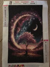 Kundenbewertungen – Diamantmalerei Blumen Mond Set rahmenlose Kunst 20x30cm bis 40x50cm