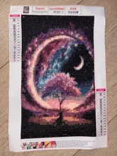 Kundenbewertungen – Diamantmalerei Blumen Mond Set rahmenlose Kunst 20x30cm bis 40x50cm