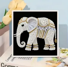 Kundenbewertungen – Diamantmalerei Elefant 30x30cm