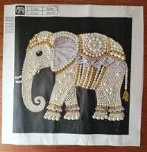Kundenbewertungen – Diamantmalerei Elefant 30x30cm