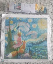 Kundenbewertungen – Diamantmalerei Landschaft bunt Mosaik Kreuzstich Set für Erwachsene