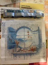 Kundenbewertungen – Diamantmalerei Leuchtturm Meerblick 20x20 bis 40x40 cm
