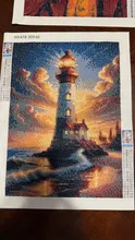 Kundenbewertungen – Diamantmalerei Leuchtturm Set für Erwachsene Heimdekoration rahmenlos