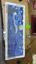 Kundenbewertungen – Diamantmalerei Sternenhimmel Van Gogh 30x80cm