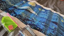 Kundenbewertungen – Diamantmalerei Sternenhimmel Van Gogh 30x80cm