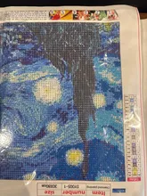 Kundenbewertungen – Diamantmalerei Sternenhimmel Van Gogh 30x80cm