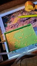 Kundenbewertungen – Diamantmalerei Stift Kit mit Vakuum und Ablagefach