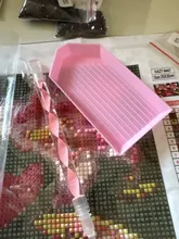 Kundenbewertungen – Diamantmalerei Werkzeugset 4 Farben Box Tablett Wachs Pinzette Stift