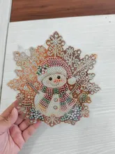Kundenbewertungen – Santa Claus Diamantmalerei Anhänger 20 x 20 cm