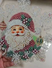 Kundenbewertungen – Santa Claus Diamantmalerei Anhänger 20 x 20 cm