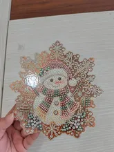Kundenbewertungen – Santa Claus Diamantmalerei Anhänger 20 x 20 cm
