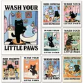 Badezimmer Katze Diamantmalerei Cartoon 20 bis 50 cm – 1